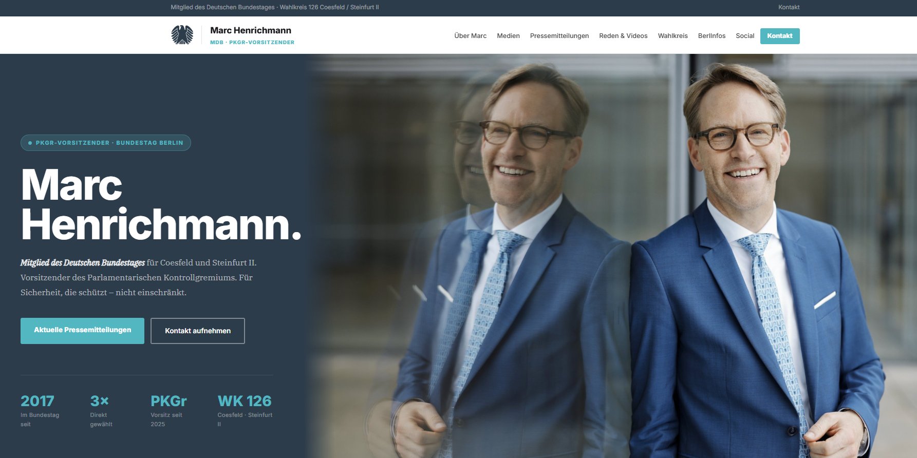 MdB Marc Henrichmann Website